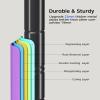 imageHeavy Duty Rolling Garment Rack with Adjustable Wire Shelving 3 Tiers Clothes Rack with Double Rods and Side Hooks Freestanding Wardrobe Storage Rack Metal Clothing Rack BlackH12 Large