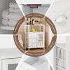 imageHomeiju Bathroom Floor Storage Cabinet Organizer with 3 Removable Drawers and 1 Door Industrial Floor Storage Cabinet for Kitchen Living Room Bathroom Home OfficeWhite