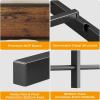 imageHomeiju King Size Bed Frame Metal Platform Bed Frame with Headboard Heavy Duty Bed Frame with Strong Bearing Capacity and Under Bed Storage Space No Box Spring Needed Easy AssemblyKing 2