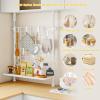 imageHomeiju 3Tier Spice Rack Organizer Multifunctional Kitchen Countertop Shelves Wall Mount Hanging Spice Rack Seasoning Organizer for Kitchen Organization and Storage 2 Mesh Nets ampamp 1 Mesh Dish2 Mesh Nets  1 Mesh Dish