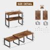imageHomeiju Kitchen Cabinet Organizer 1575 WidthSet of 4 Cabinet Shelf OrganizersStackable ampamp Expandable Kitchen Countertop OrganizerSpice Rack for Pantry Countertop Cupboard Cabinet Desk Top