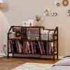 imageHomeiju Record Player Stand Holds up to 500 AlbumsTurntable Stand with Vinyl Record Player Storage CabinetLarge Record Player Table Vinyl Album StoragePatent Pending