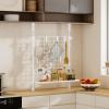 imageHomeiju 3Tier Spice Rack Organizer Multifunctional Kitchen Countertop Shelves Wall Mount Hanging Spice Rack Seasoning Organizer for Kitchen Organization and Storage 2 Mesh Nets ampamp 1 Mesh Dish2 Mesh Nets  1 Mesh Dish