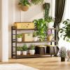 imageBook Shelf 3 Tier Bookshelf 3149quot Width Book Shelf Storage and Organization Wooden and Metal Industrial Bookcase Large Book Shelves for Home Living Room Bedroom Office StorageVintageVintage