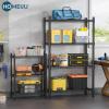 imageHomeiju 3Shelf Storage RackAdjustable Height Metal Shelving UnitHeavy Duty Storage Shelving UnitWire Rack ShelvingGarage Organizer for HomeKitchenOfficePantryGarage135quotD x 234quotW x 31quotH3Tier135 D x 234 W x 31 H