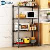 imageHomeiju 3Shelf Storage RackAdjustable Height Metal Shelving UnitHeavy Duty Storage Shelving UnitWire Rack ShelvingGarage Organizer for HomeKitchenOfficePantryGarage135quotD x 234quotW x 31quotH4Tier1377D x 3543W x 5433H