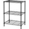 imageHomeiju 3Shelf Storage RackAdjustable Height Metal Shelving UnitHeavy Duty Storage Shelving UnitWire Rack ShelvingGarage Organizer for HomeKitchenOfficePantryGarage135quotD x 234quotW x 31quotH3Tier135 D x 234 W x 31 H