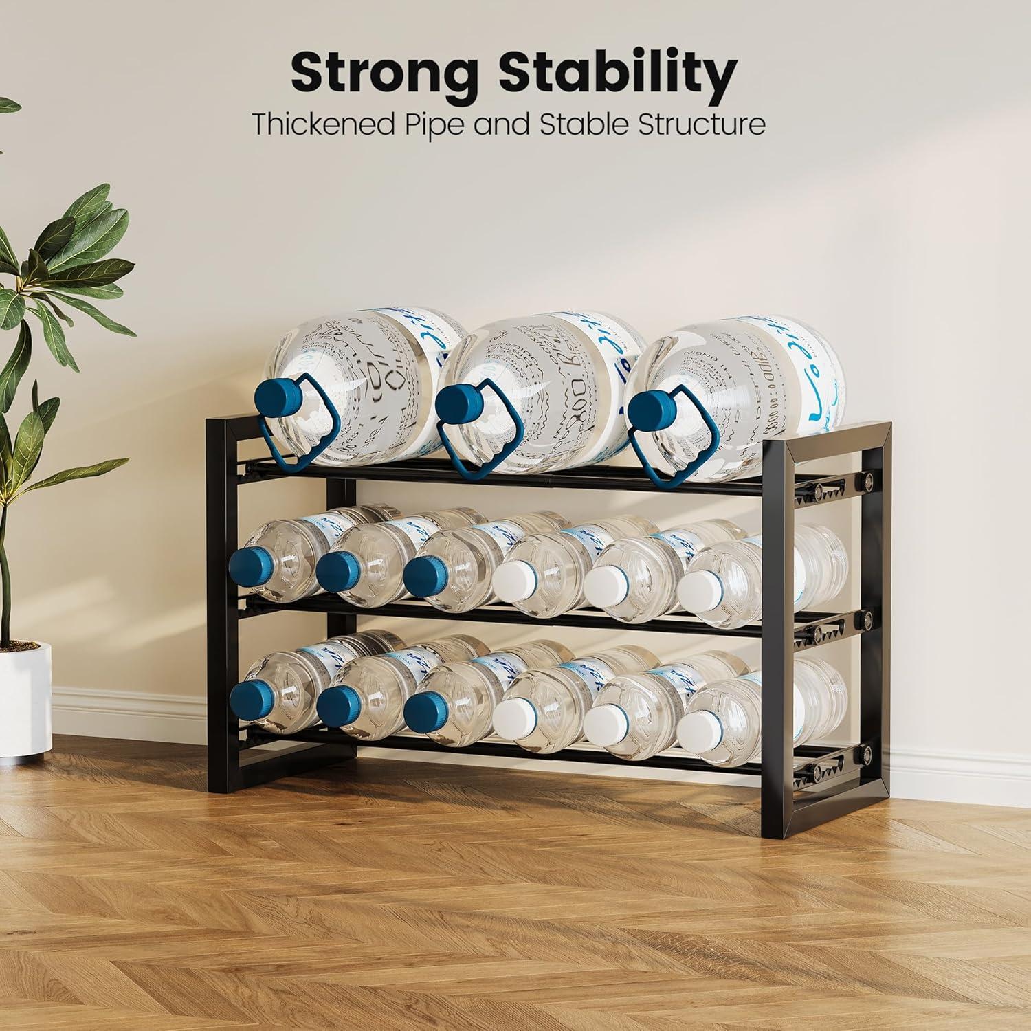 imageHomeiju Expandable Shoe Rack 2 Tier Metal Shoe Shelf Adjustable Shoe Stand for Sneakers Boots Heels HeavyDuty Steel Standing Shoe Organizer for Entryway Closet Bedroom BlackBlack