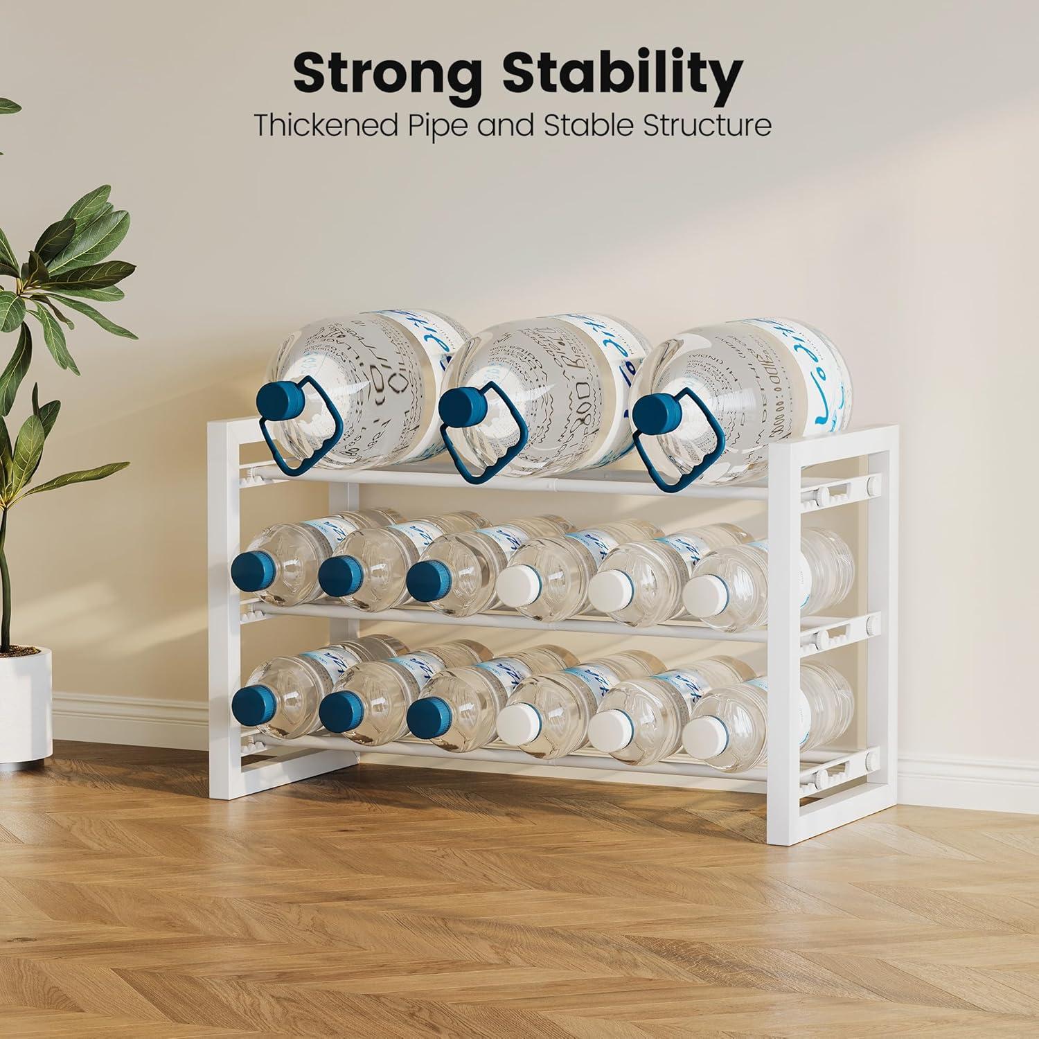 imageHomeiju Expandable Shoe Rack 2 Tier Metal Shoe Shelf Adjustable Shoe Stand for Sneakers Boots Heels HeavyDuty Steel Standing Shoe Organizer for Entryway Closet Bedroom BlackWhite