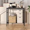imageHomeiju Entryway Table 315quot Width 2Tier Console Table with Adjustable Shelves Industrial Sofa Table with Storage Foyer Tables for Entryway Hallway Kitchen Living Room and Bedroom BlackBlack
